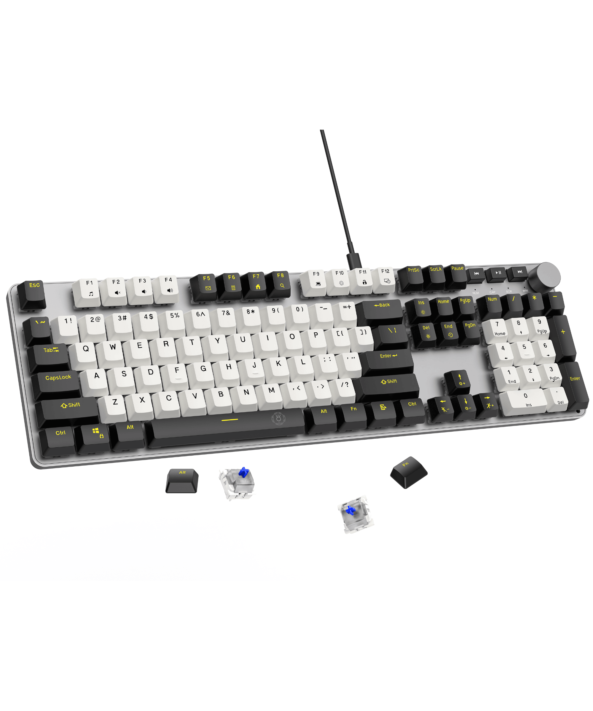 Drluxur Brute Mechanical Keyboard with Knob Adjustor