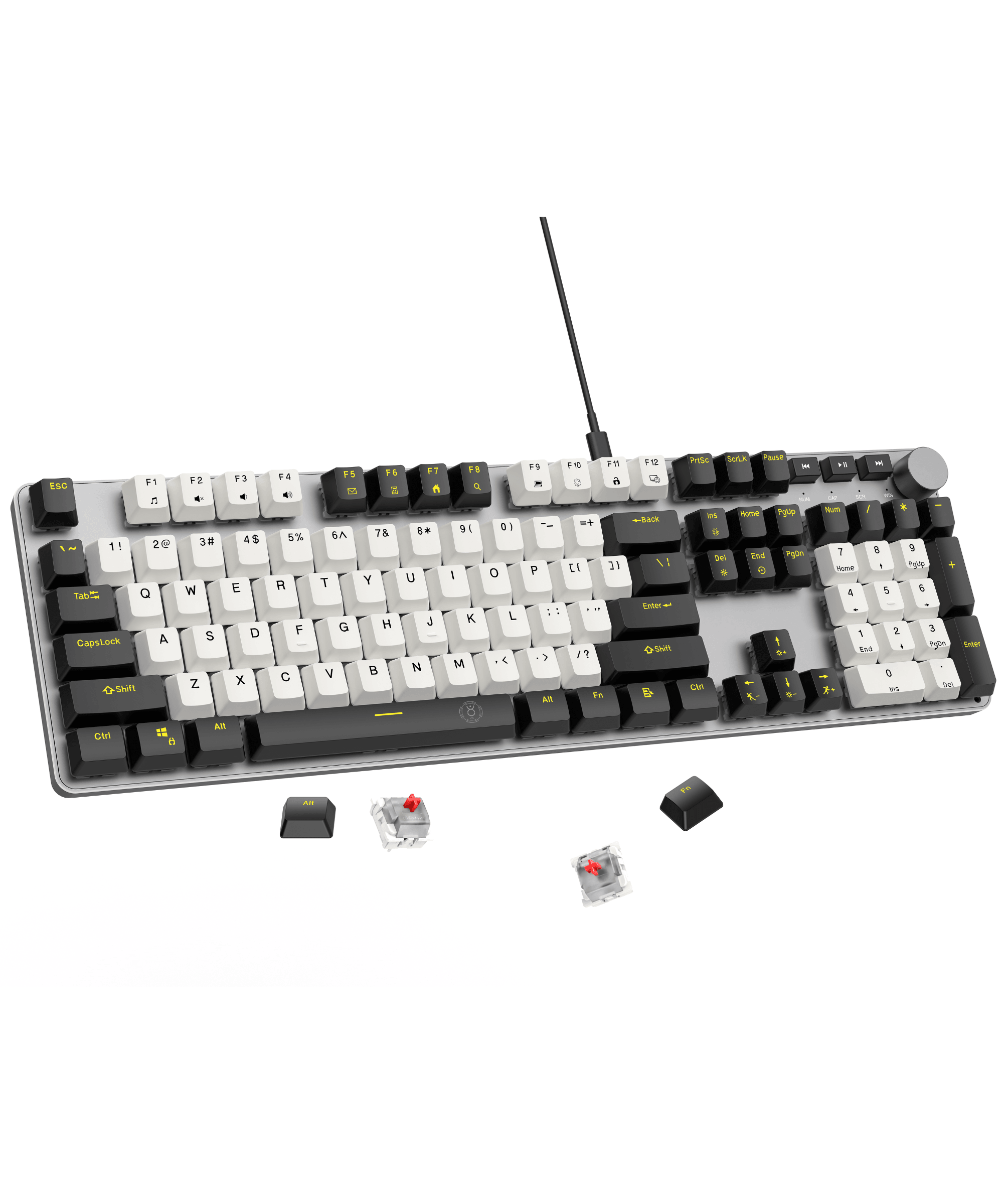 Drluxur Brute Mechanical Keyboard with Knob Adjustor