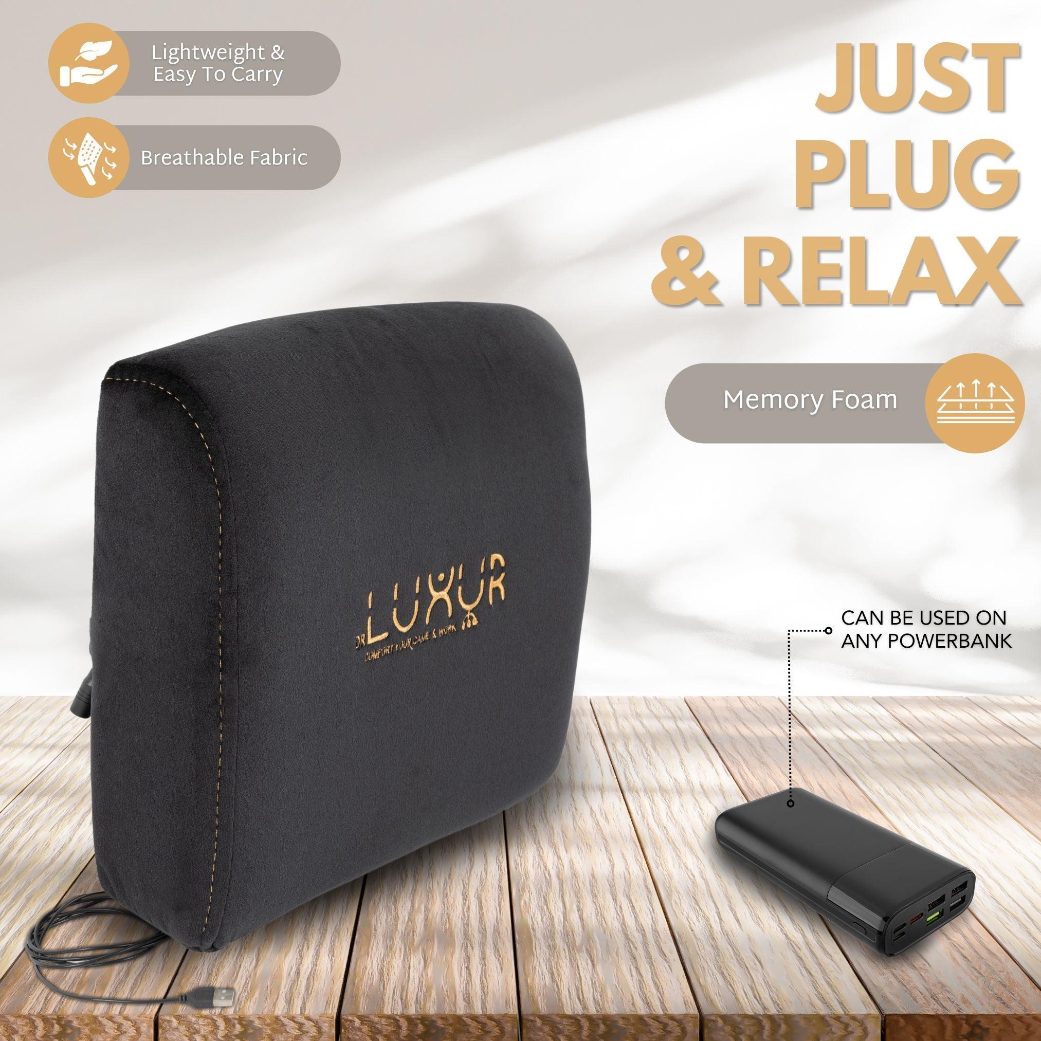 Drluxur Massage Lumbar Pillow - DrLuxur