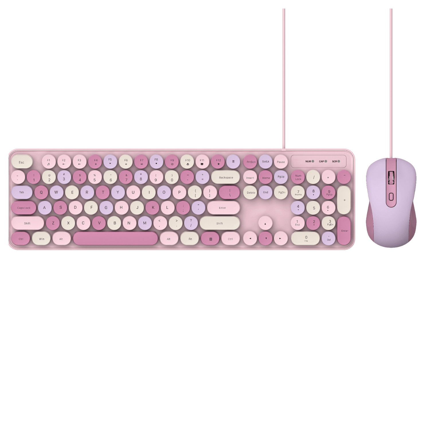 Drluxur Mysterio Typewriter Keyboard and Mouse Combo with type C cable - Pre order - DrLuxur