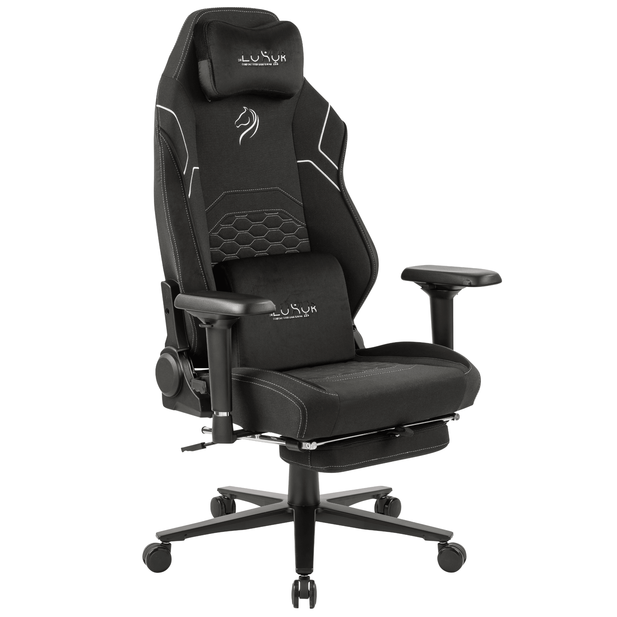 Drluxur Stallion Fabric Gaming/Office Chair - DrLuxur