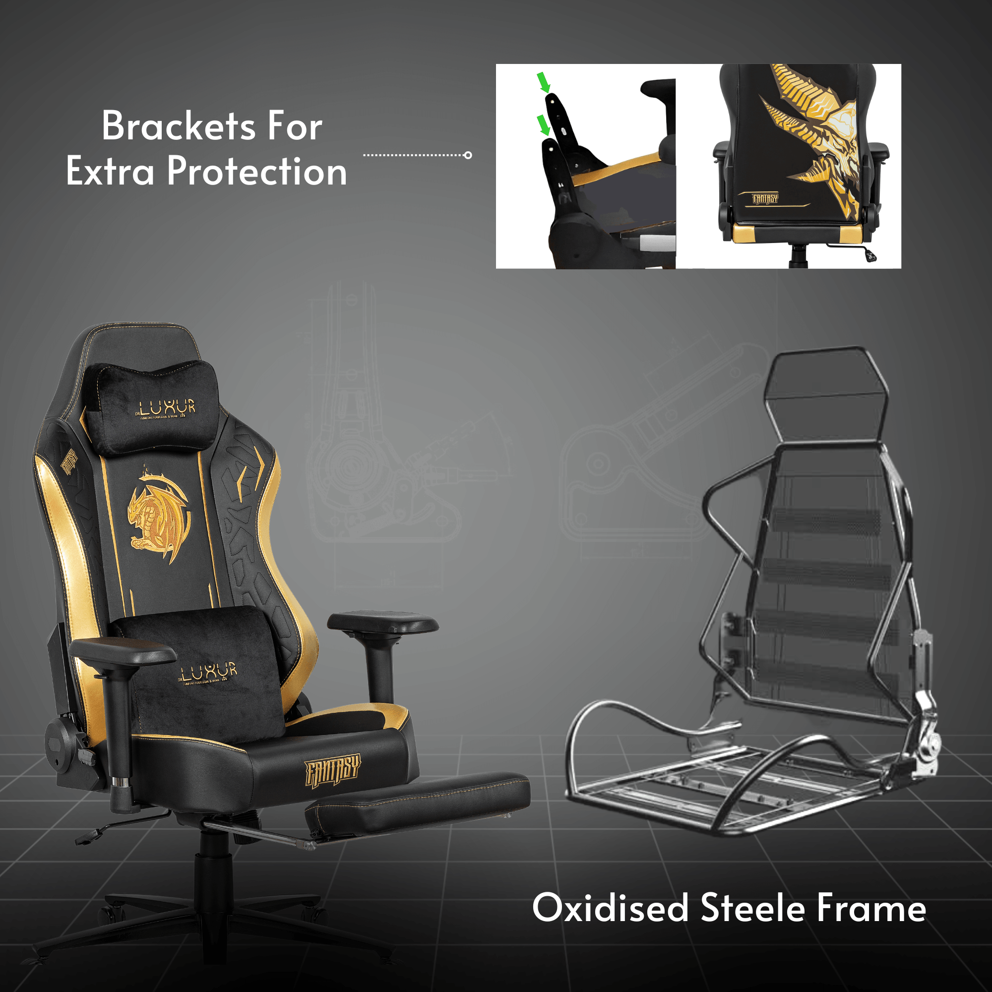 DrLuxur Fantasy Gaming Chair - DrLuxur